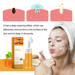 JISKG exfoliación suave con curcuma para tez fresca