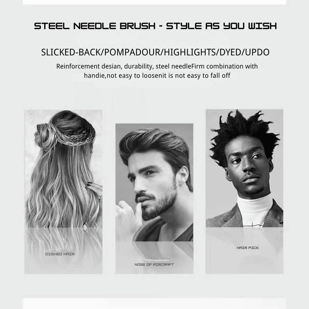 JIUANODD travel-friendly hair pick set for on-the-go styling