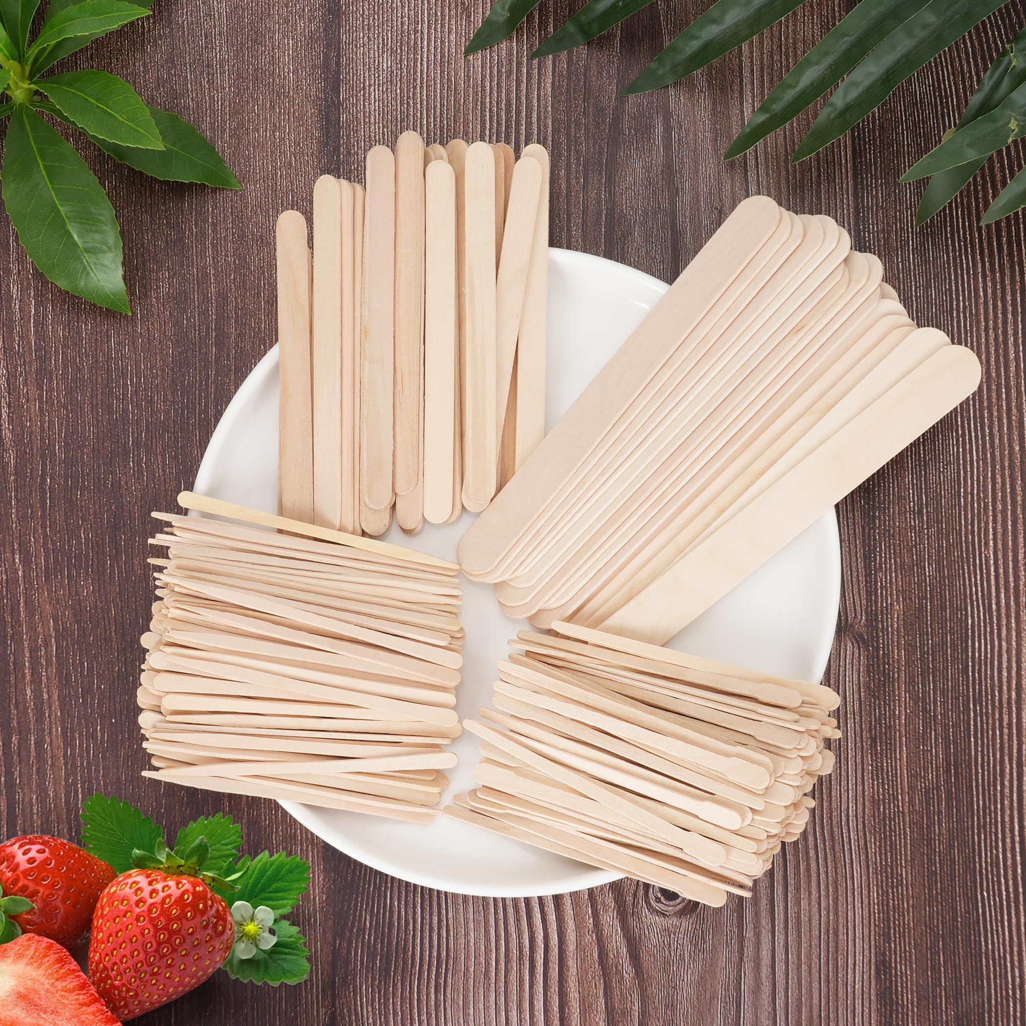 JIUHSHN small sticks with handle for controlled application and reduced mess.