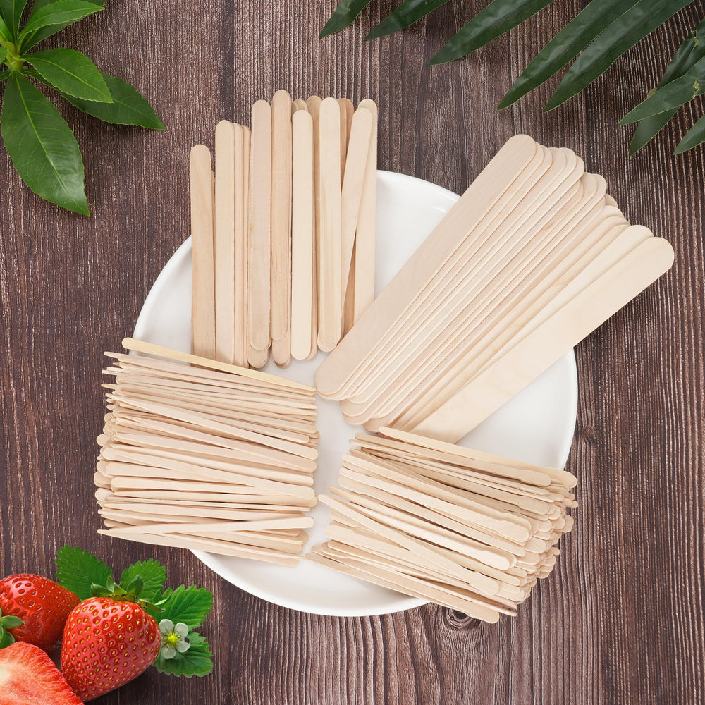 JIUHSHN small sticks with handle for controlled application and reduced mess.