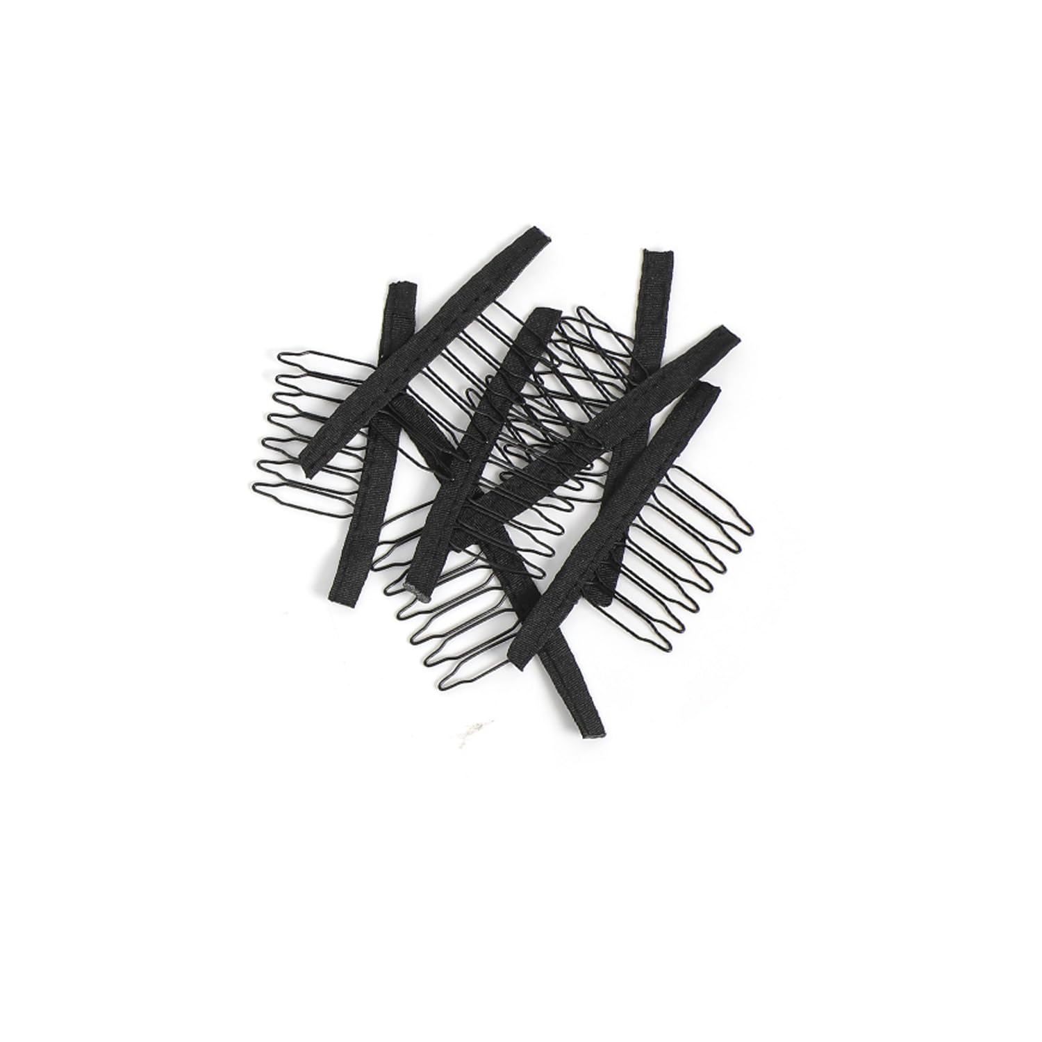 JIUSERLU wig combs with 7-teeth secure wig placement.