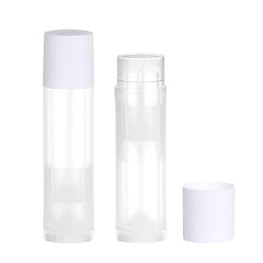JIUZHU tubos de plástico para bálsamo labial, libres de BPA y duraderos.