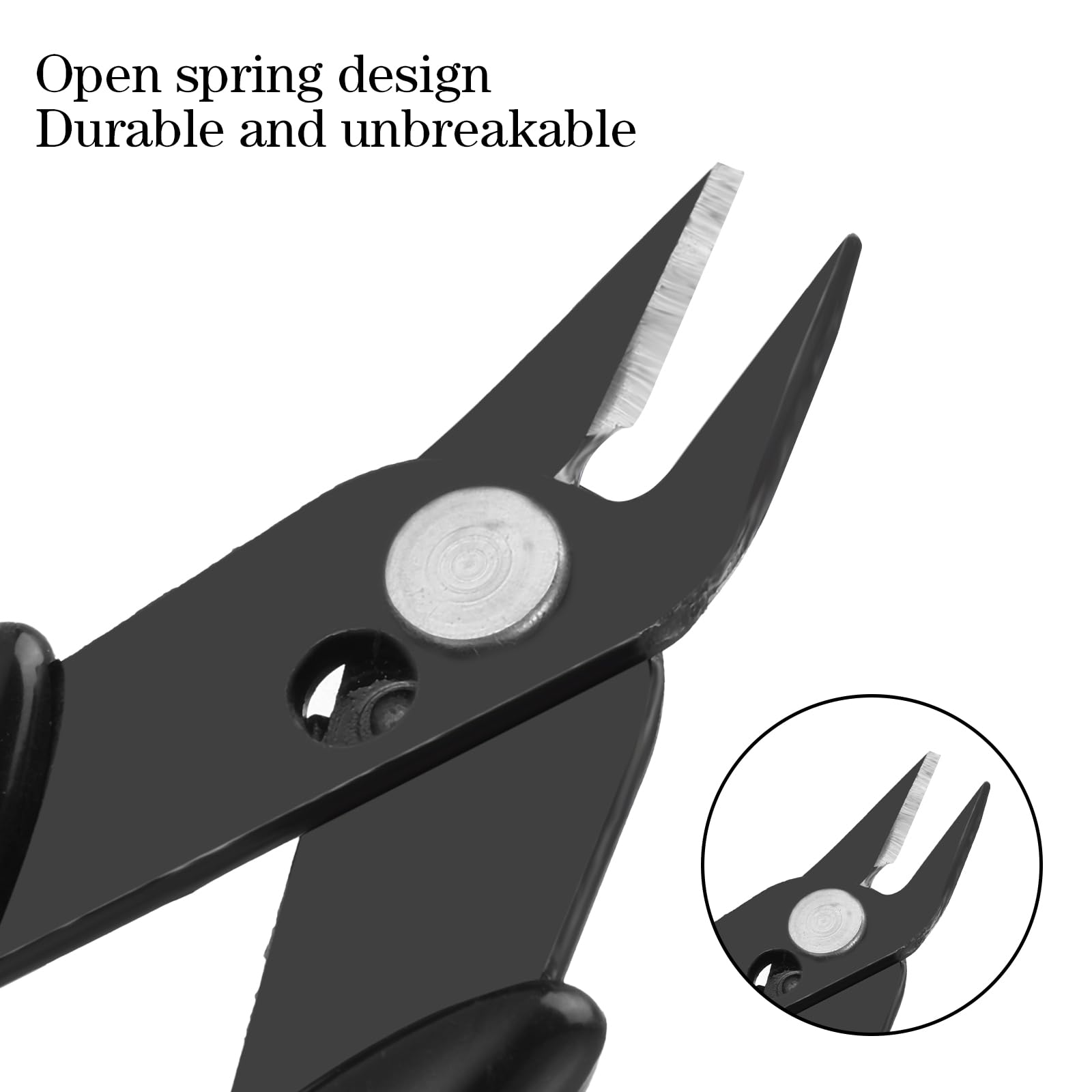 Automatic rebound spring feature reduces fatigue in JJUNW pliers