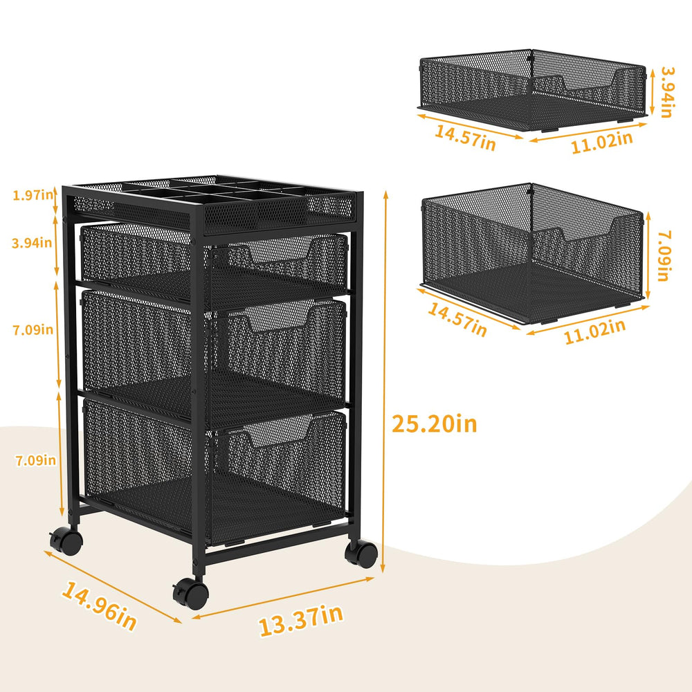 JKsmart skincare storage on wheels for easy room-to-room transport.