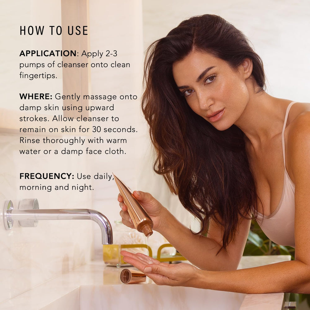 JLO BEAUTY after-use skin looks soft and balanced, not tight.