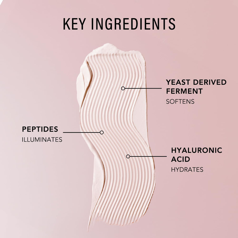Morning application of JLO Beauty moisturizer under makeup