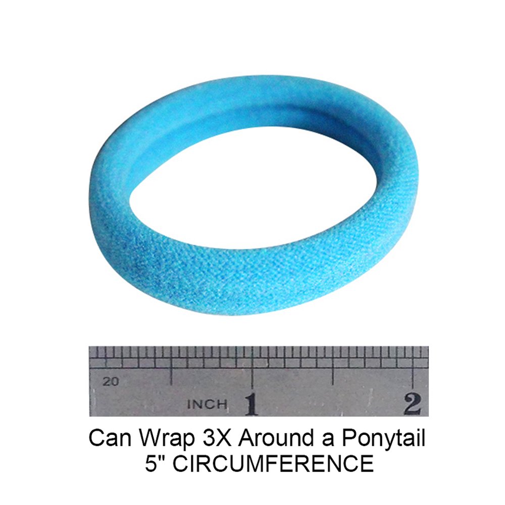 J-MEE seamless hair bands no snag design prevents tangling.