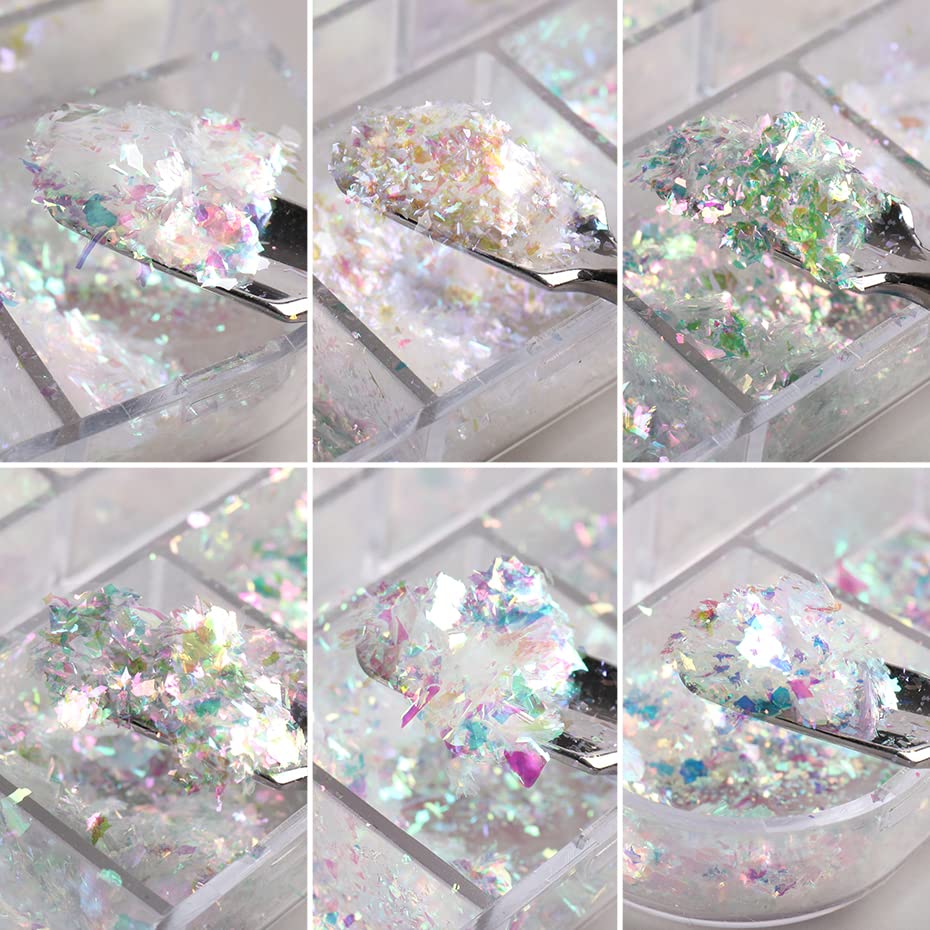 Jmeowio nail art glitter pack helps beginners and pros elevate design.