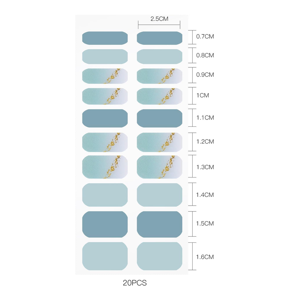Nail file included for shaping and perfect finish.