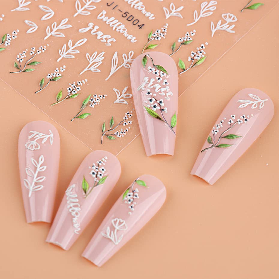 jmeowio conjunto pegatinas uñas opciones de diseño