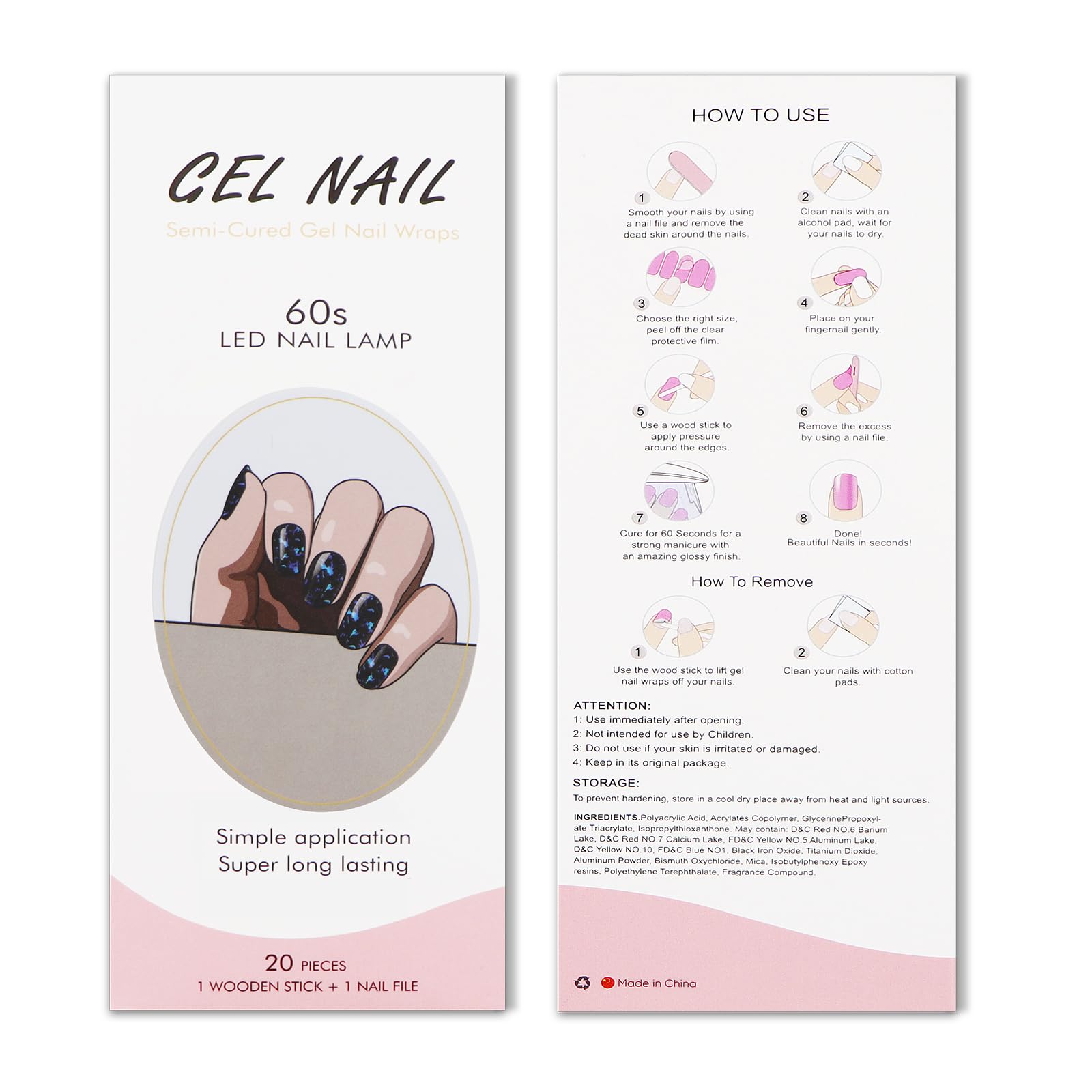 Regalo perfecto JMEOWIO para amantes de las uñas decoradas