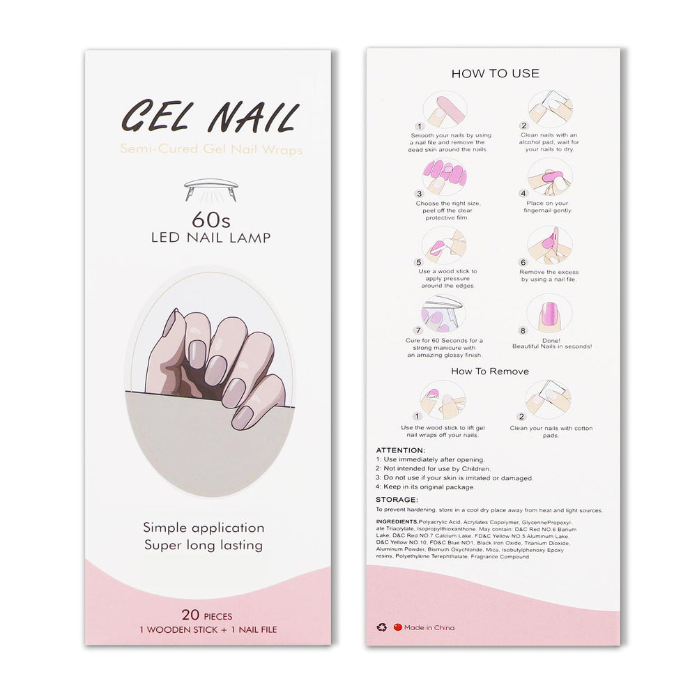 Conjunto incluido: herramientas para fácil aplicación del gel café.