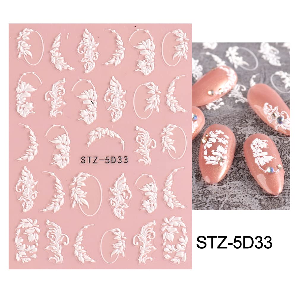 jmeowio uñas decoradas con flores, regalo perfecto para amigas