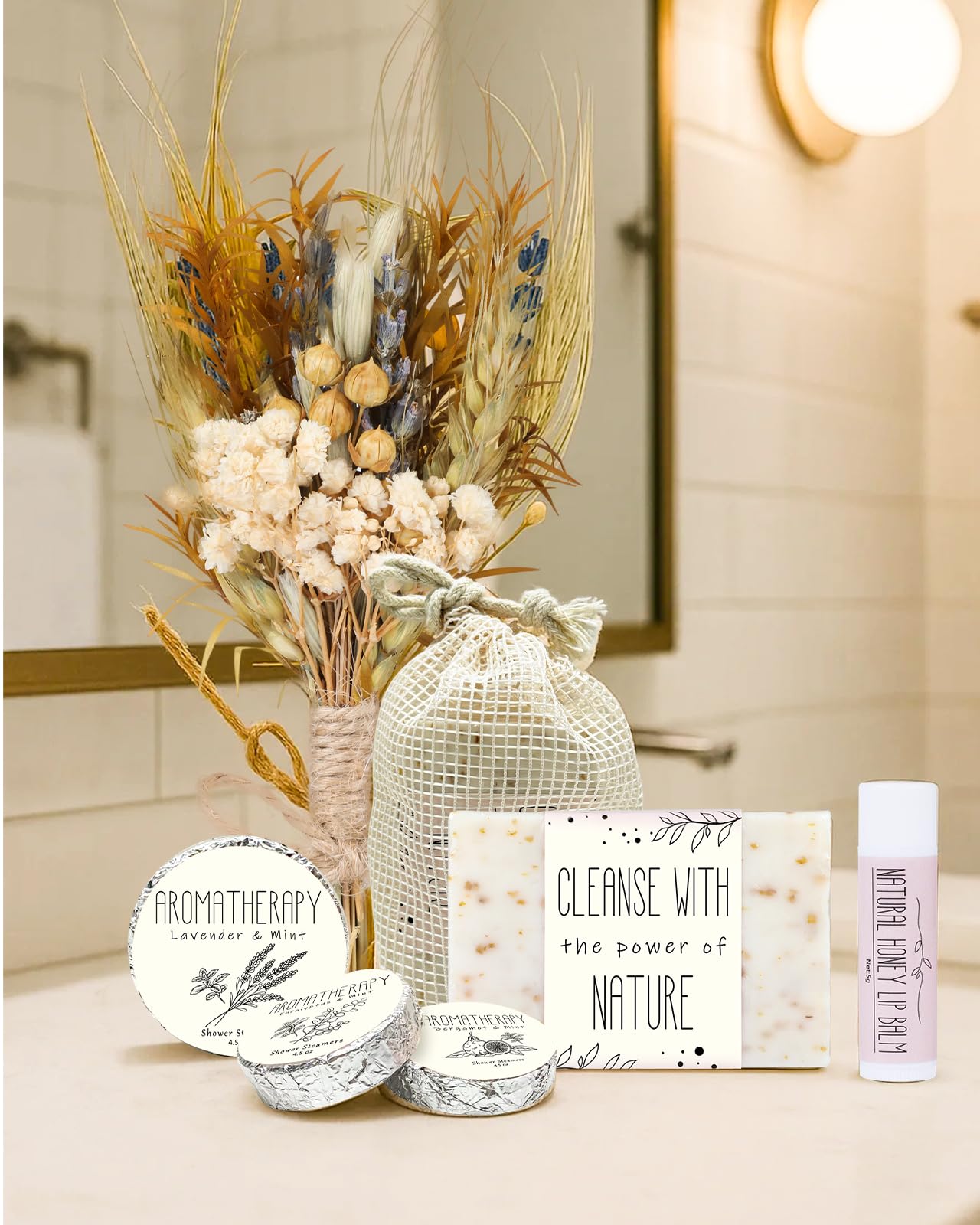 JMHACHY ramo de flores secas: toque natural para decorar y perfumar sutilmente.