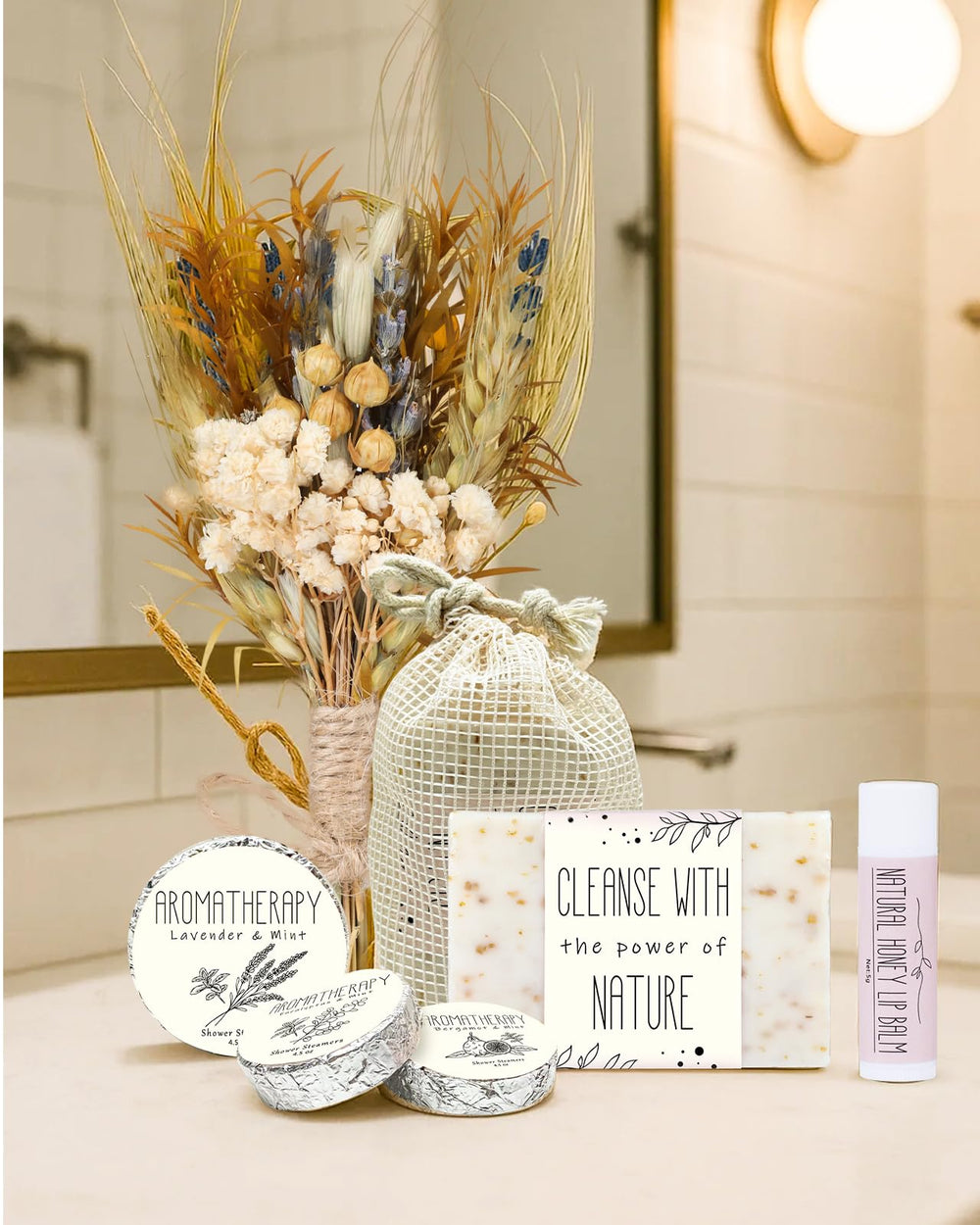 JMHACHY ramo de flores secas: toque natural para decorar y perfumar sutilmente.