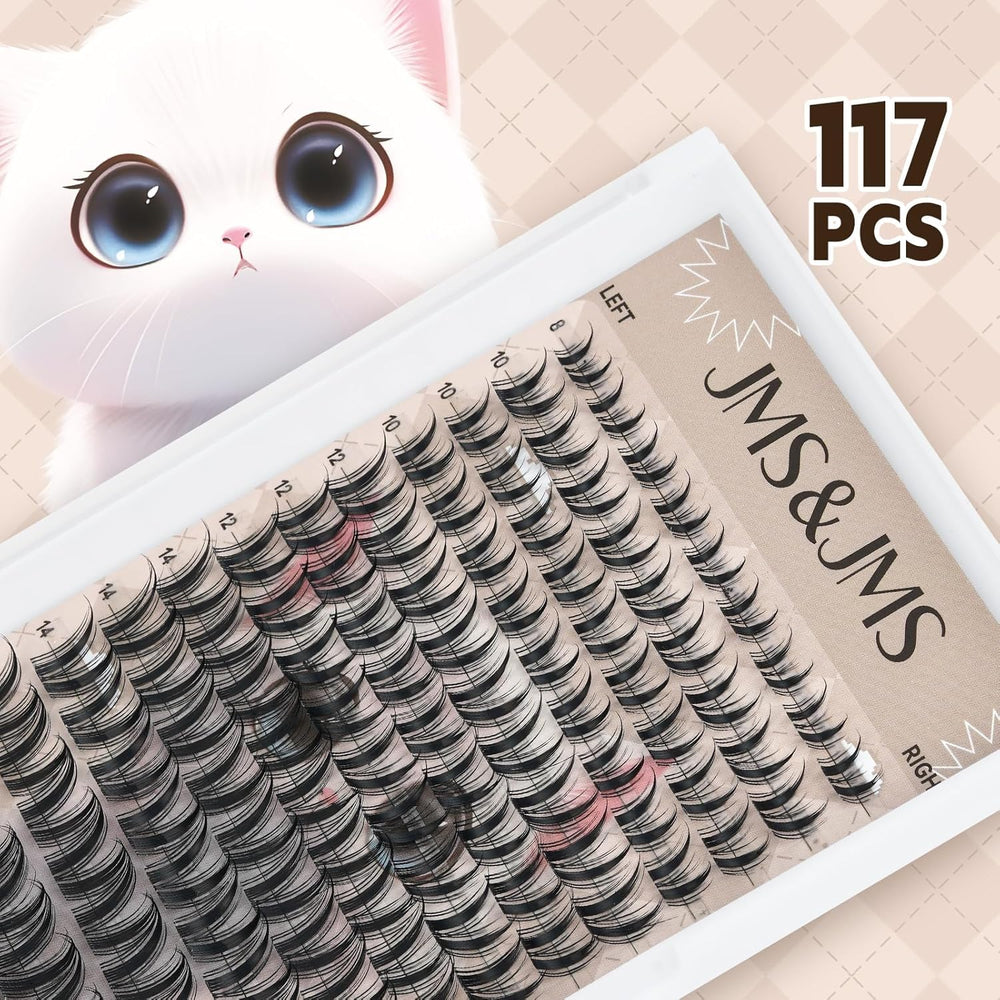 JMS&JMS Lash Bond and Seal two-in-one tube securing lashes with a clean finish.