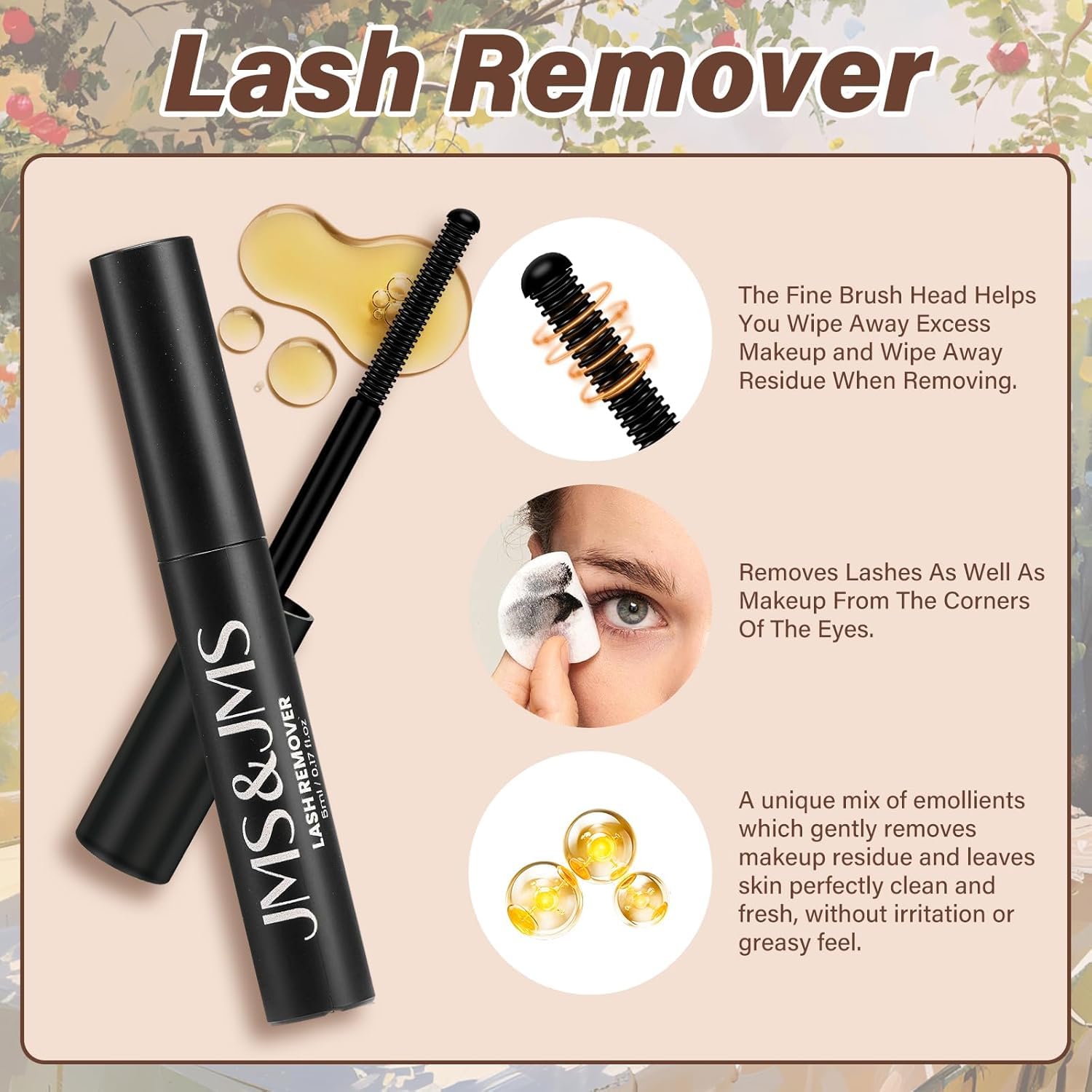 JMS&JMS lash bond and sealer helping secure clusters and blend smoothly.