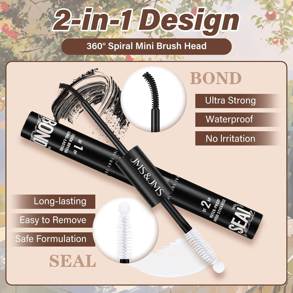 JMS&JMS Velour lash clusters delivering natural, wispy fullness.