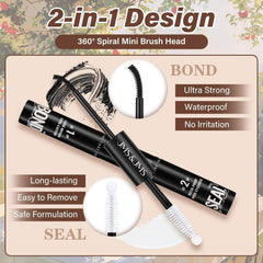 JMS&JMS Velour lash clusters delivering natural, wispy fullness.