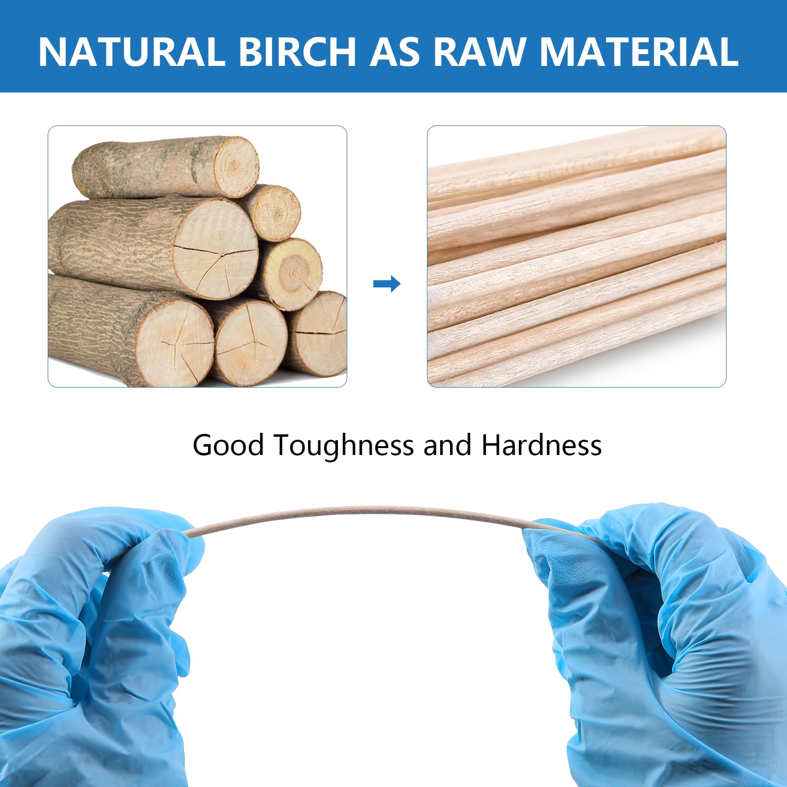 JMU high absorbency cotton heads absorb liquids efficiently.