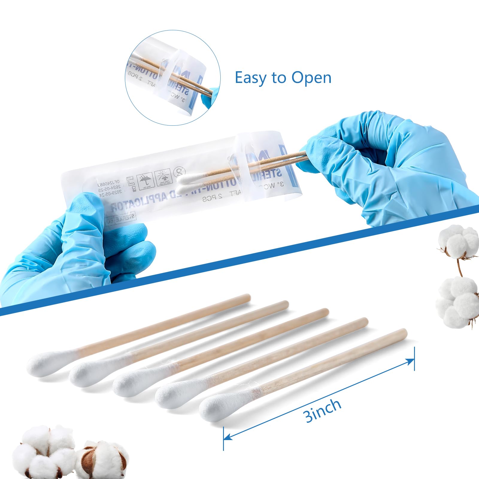 JMU multipurpose swab suitable for medical, beauty, electronics, and crafts.