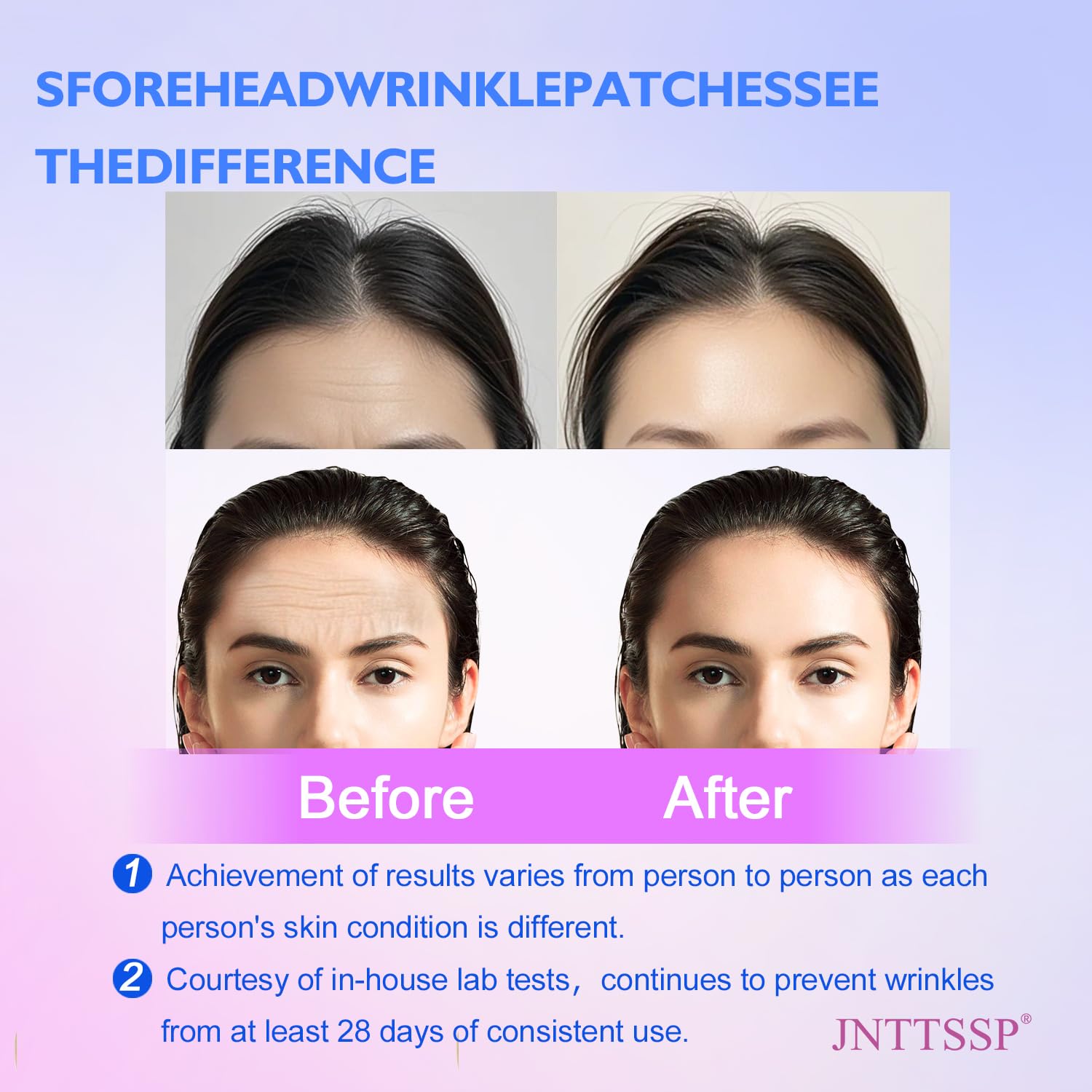 JNTTSSP disposable full-potency design—fresh patch each use.