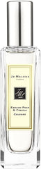 Jo Malone English Pear & Freesia box packaging evokes luxury unboxing moments