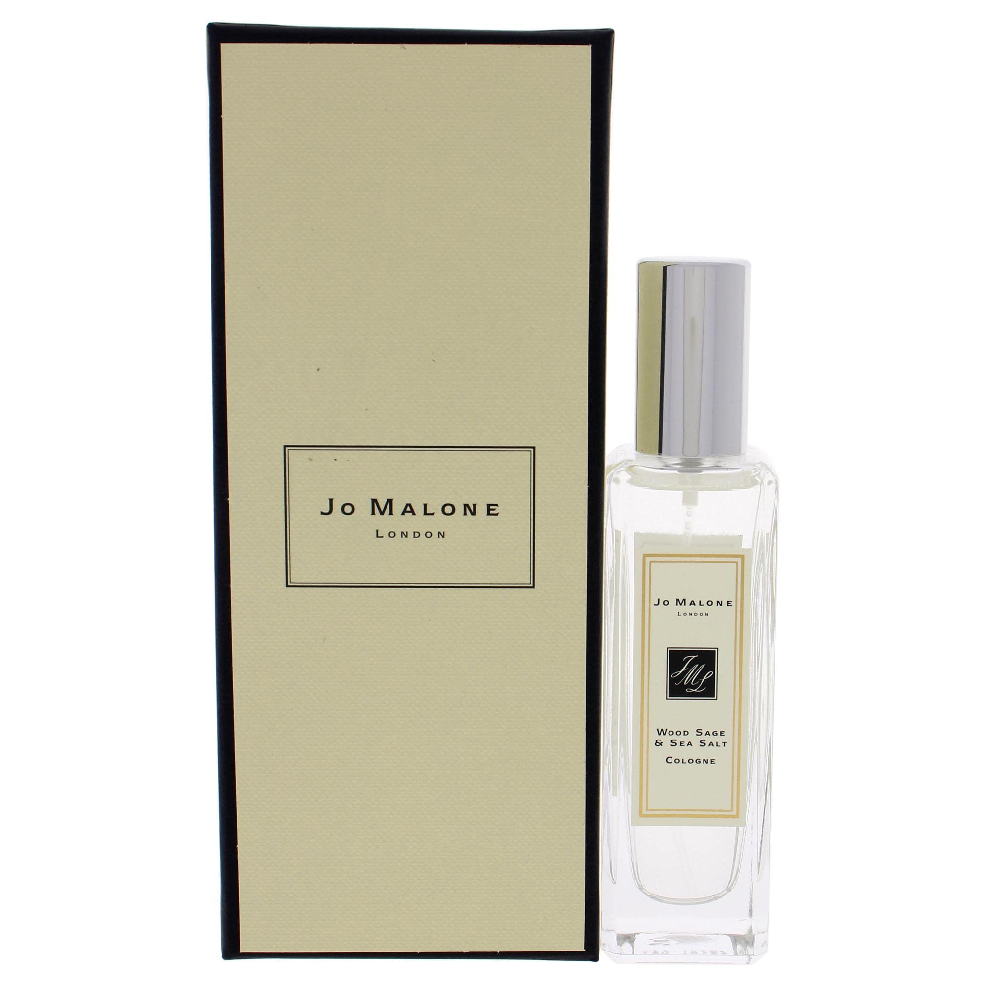 Jo Malone Wood Sage & Sea Salt bottle showcasing the fresh, sea-inspired scent for everyday wear.