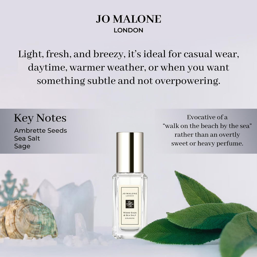 Gift box presentation of Jo Malone Wood Sage & Sea Salt