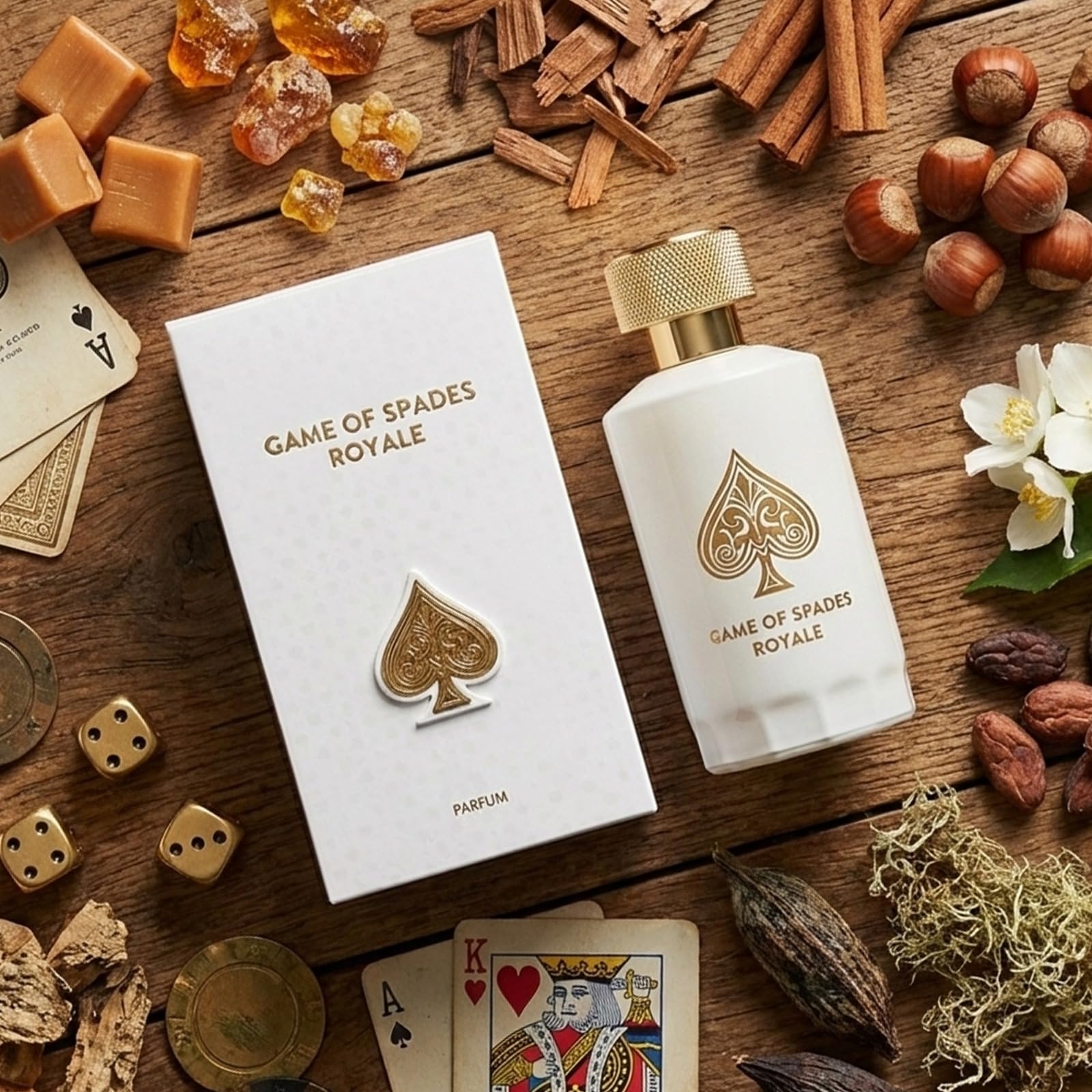 Jo Milano Game of Spades Royale packaging box ready for gifting and special moments.