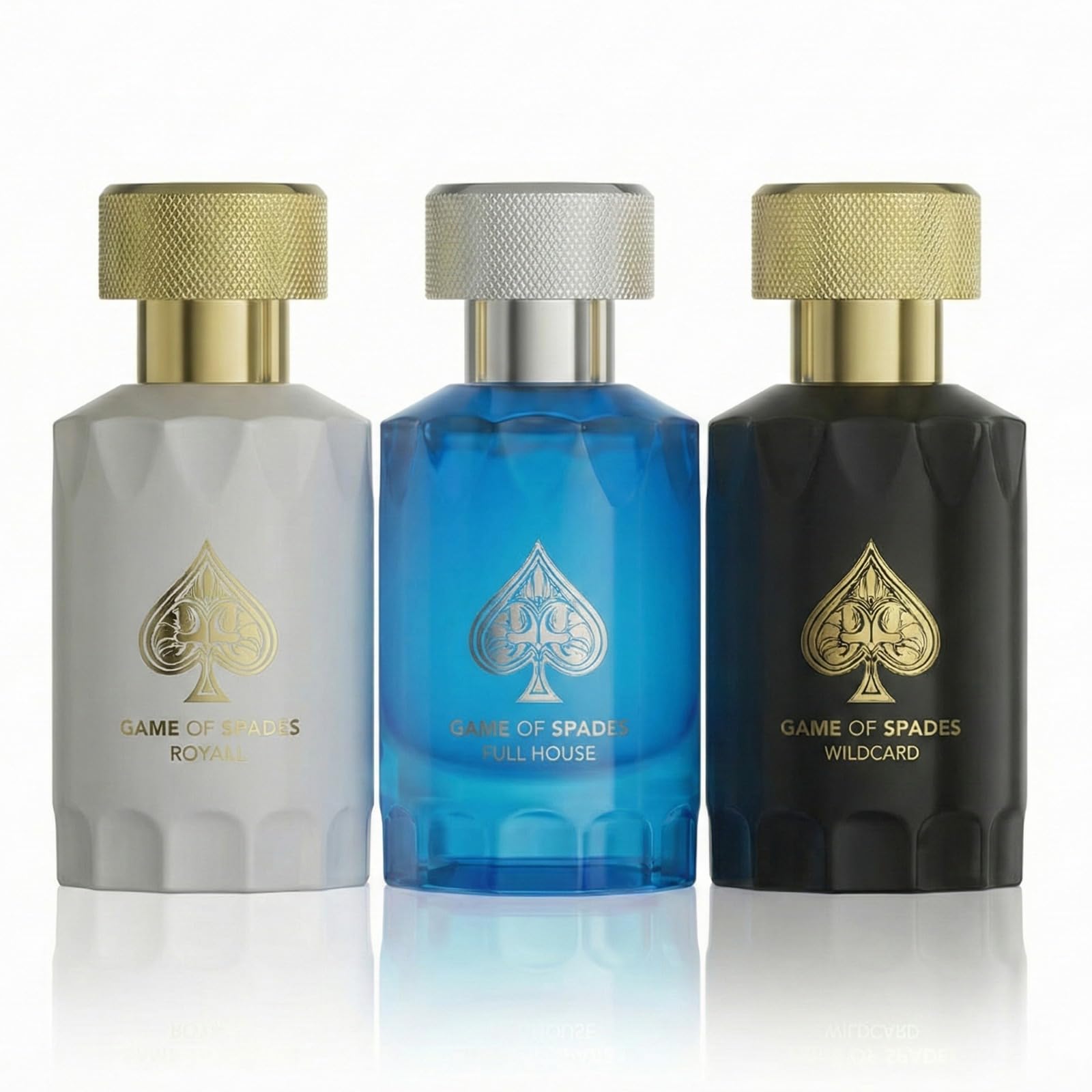 Jo Milano Game of Spades Wildcard bottle for bold, adventurous wear