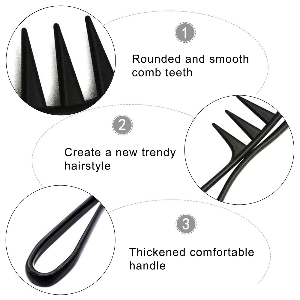 joaoxoko lightweight durable hair comb feels comfortable to hold and minimizes static