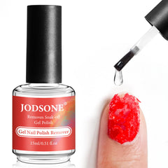 JODSONE 15ml gel remover bottle ready for quick at‑home polish removal