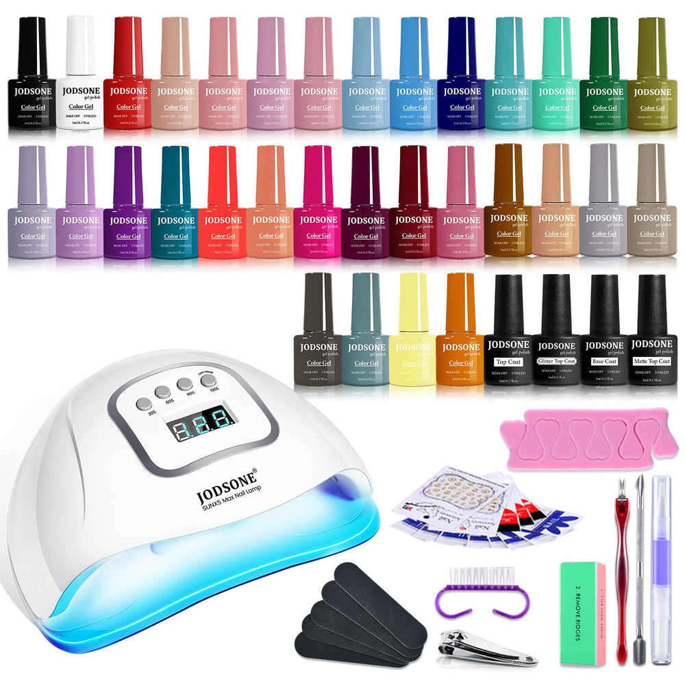 JODSONE 36-color gel polish lineup for versatile at-home manicures