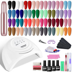 JODSONE 36-piece gel set with 32 colors for versatile at-home manicures.