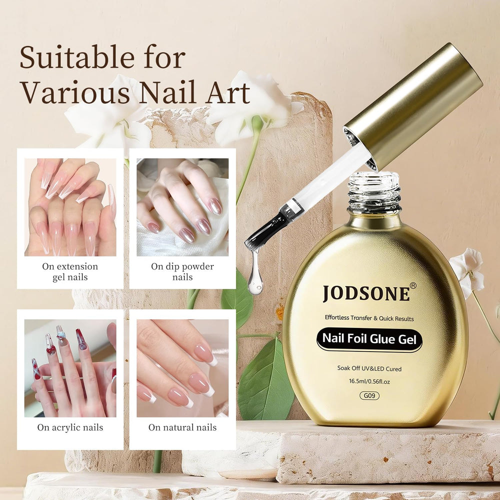 JODSONE aplicación fácil foil gel, resultados limpios y rápidos