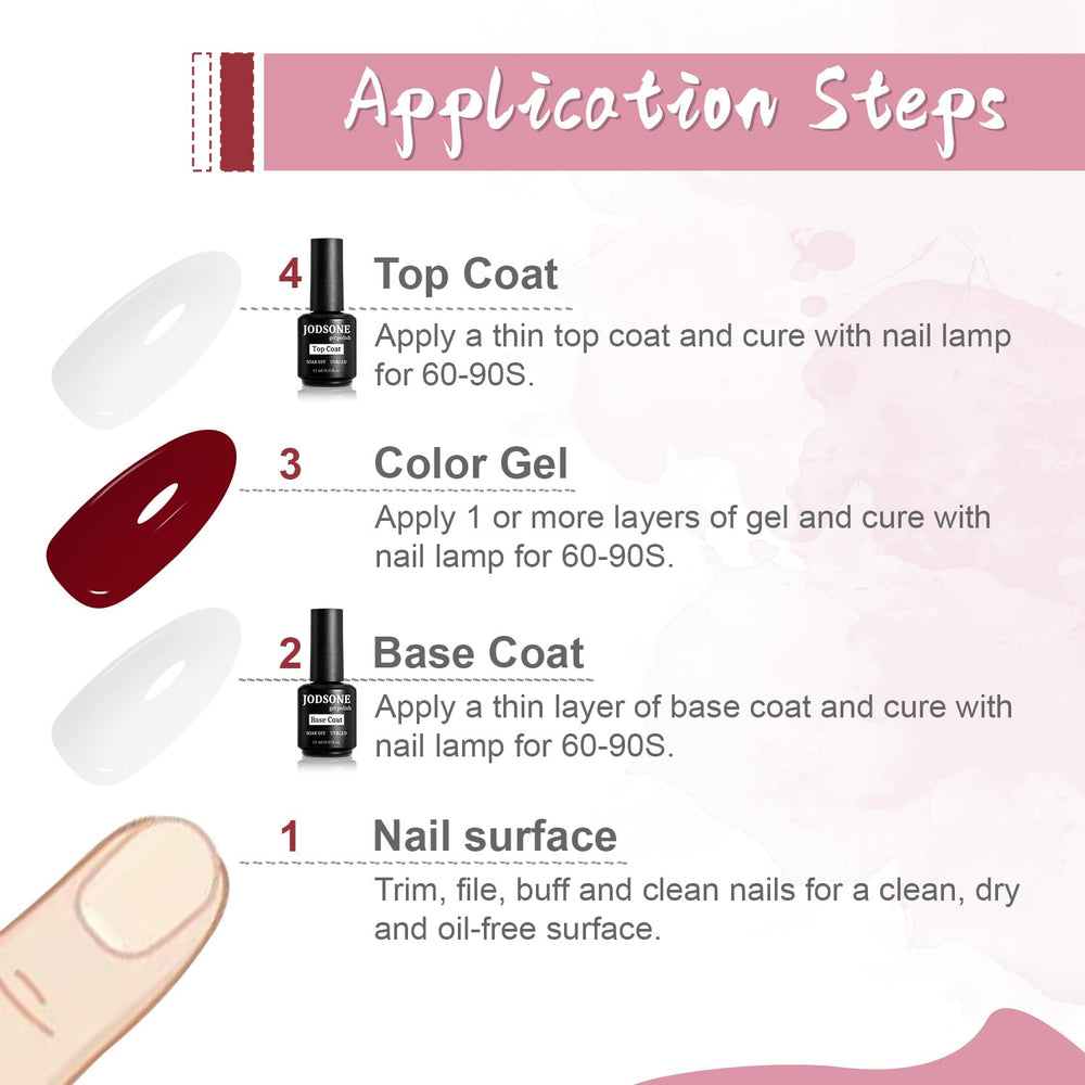 JODSONE at-home nail salon setup for easy professional-looking nails