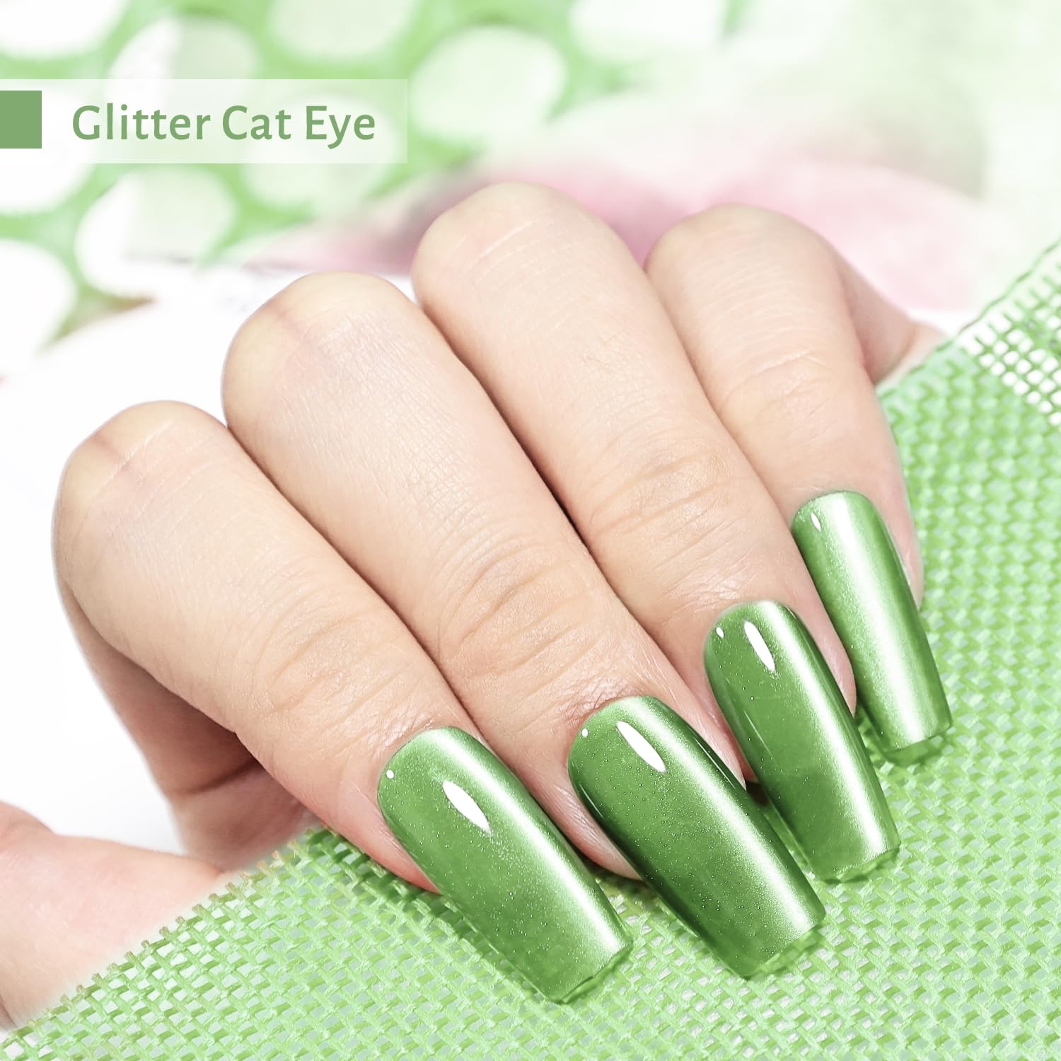 JODSONE base coat applied evenly on nails for smooth adhesion.