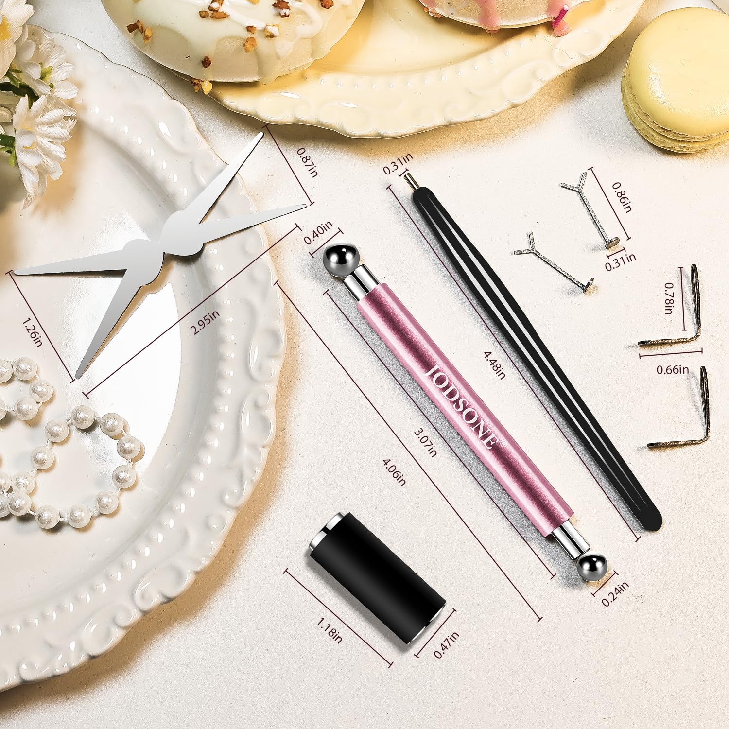 JODSONE bead-picking tool for decorative nail art accents.