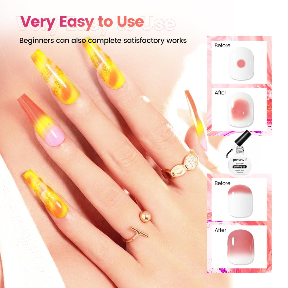 JODSONE Blooming Gel long-lasting manicure with proper application