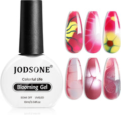 JODSONE Blooming Gel marble bottle 10ml for easy marble nail design