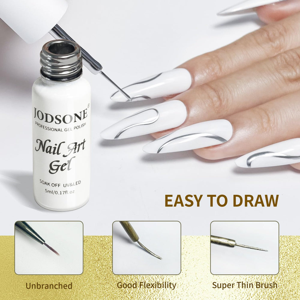 JODSONE built-in thin brush enables delicate line work.