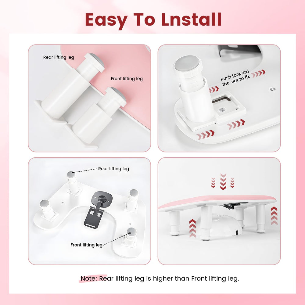 JODSONE ergonomic design reduces wrist and forearm strain for nail techs.
