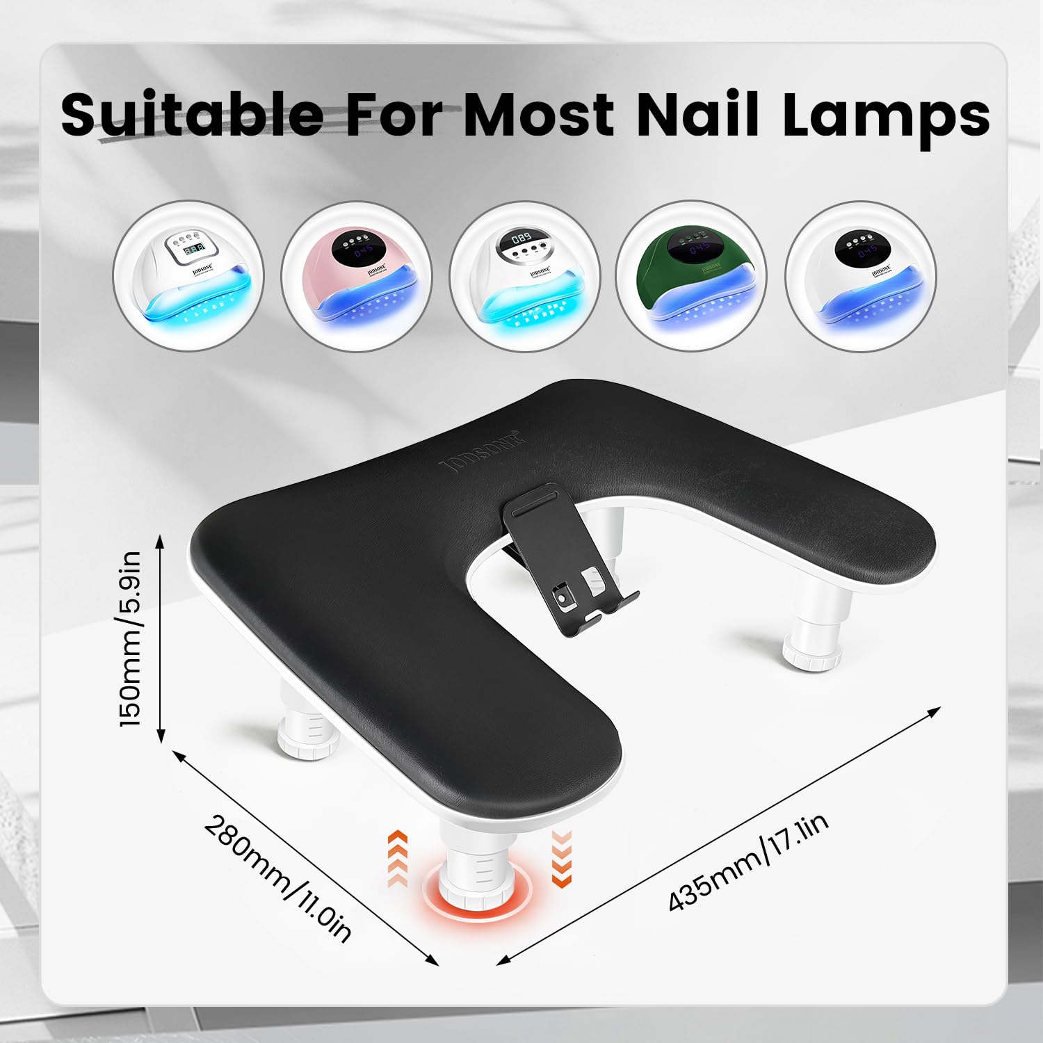 JODSONE ergonomic hand rest reduces wrist and forearm strain