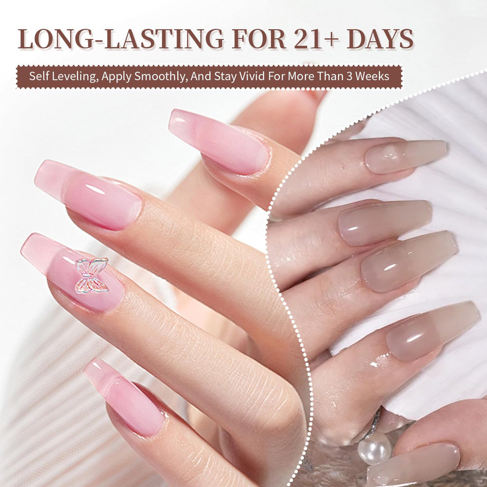 Gel con minerales naturales y fórmula segura para manicura