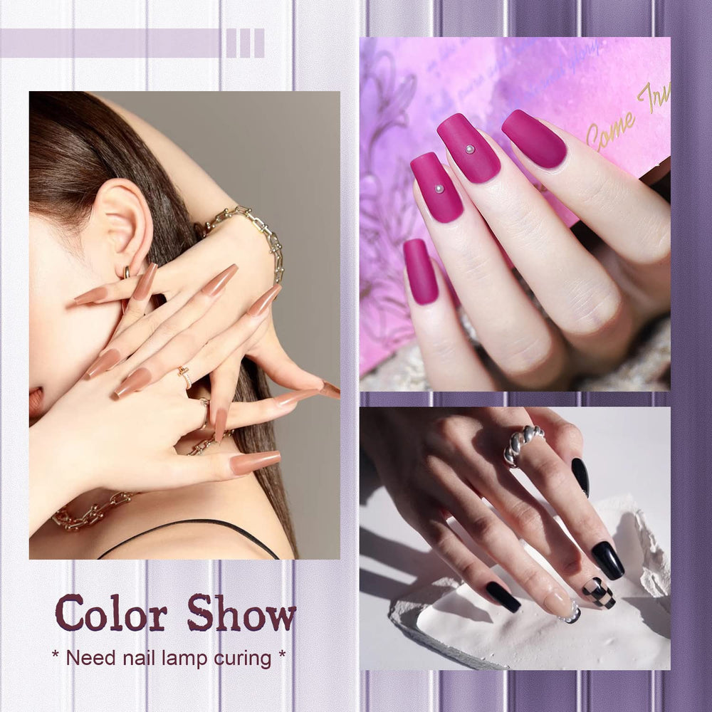 JODSONE gel polish colors on display for versatile manicure ideas