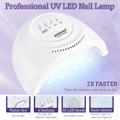 Lámpara de luz ultravioleta de JODSONE para curado uniforme.