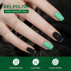 JODSONE gel polish cures quickly under LED/UV light in 60-120 seconds.