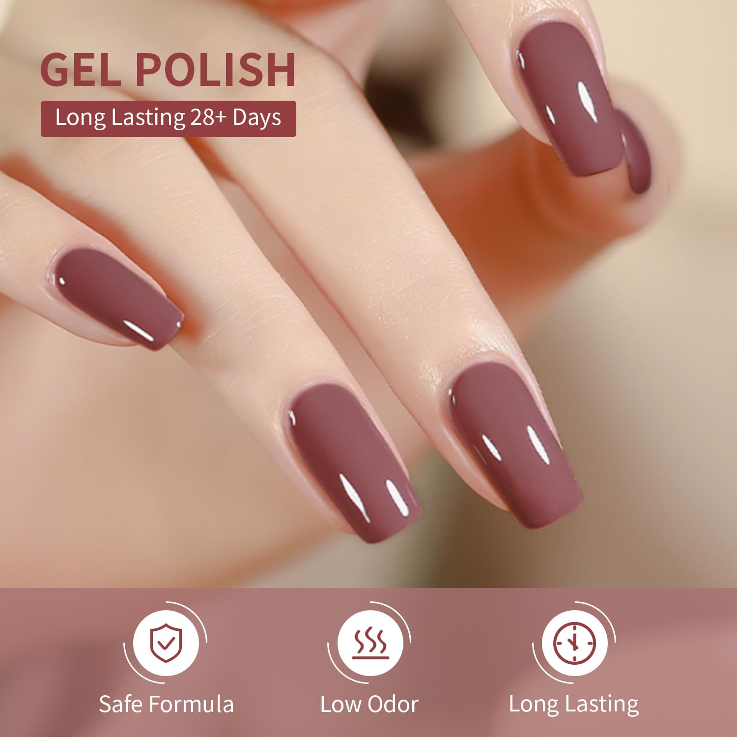 JODSONE long-lasting gel finish with glossy shine up to 28 days