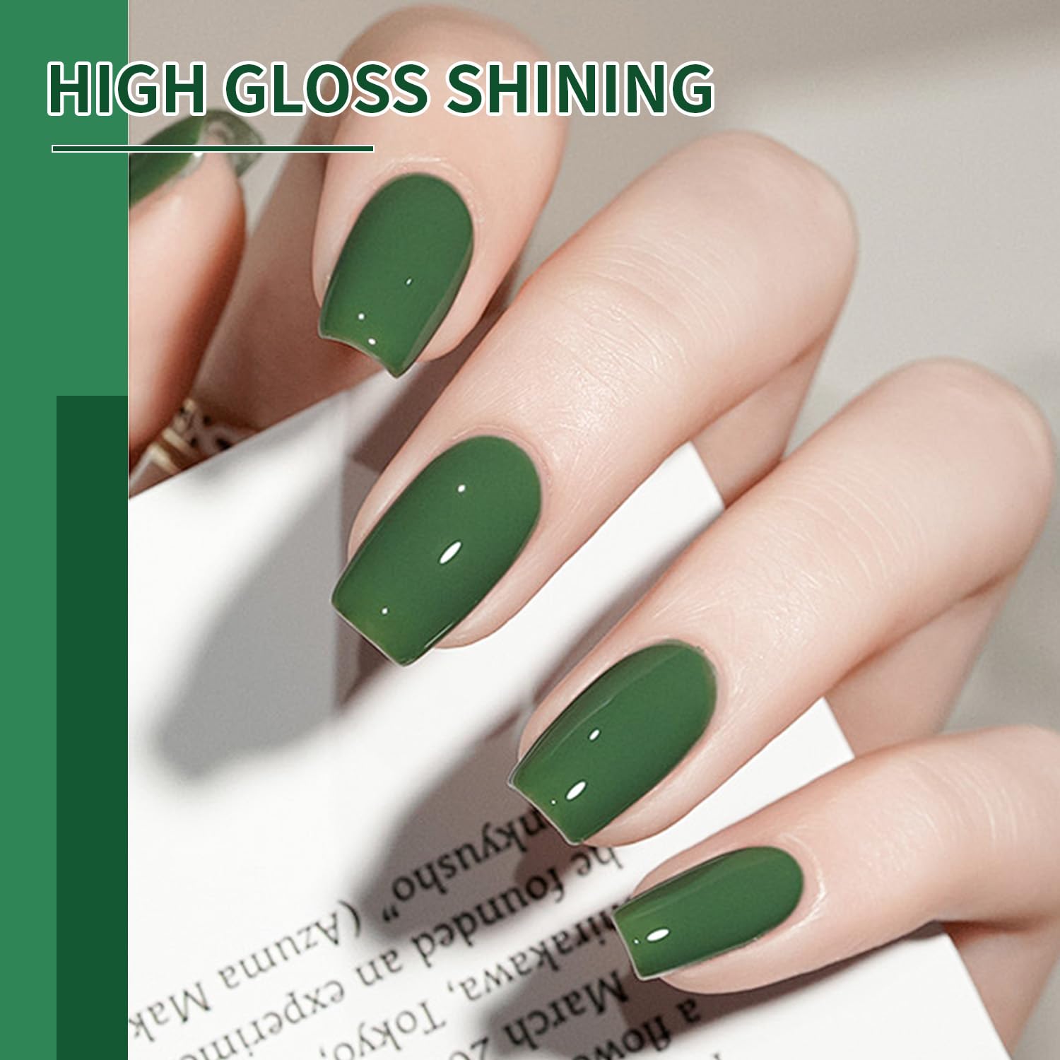 JODSONE long-lasting gel polish with color technology for up to 28 days shine.